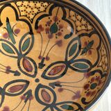 2 bols en céramique marocaine, décor peint main