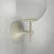 Swiss wall lamp from the modern space age of the mid-century by E.R. Nele for Temde, 1960s.