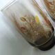 Verres Luminarc Tivoli set of 8, large amber glasses with a grass motif.