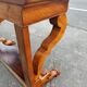 Cherry wood console table, circa 1830
