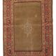 Handmade antique Persian Tabriz rug 121cm x 167cm 1900s