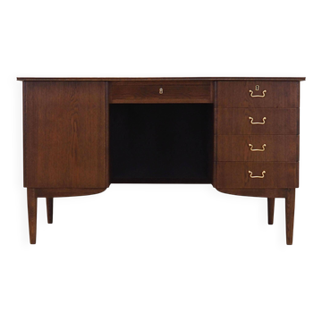 Bureau en chêne, design danois, années 1970, production : Danemark