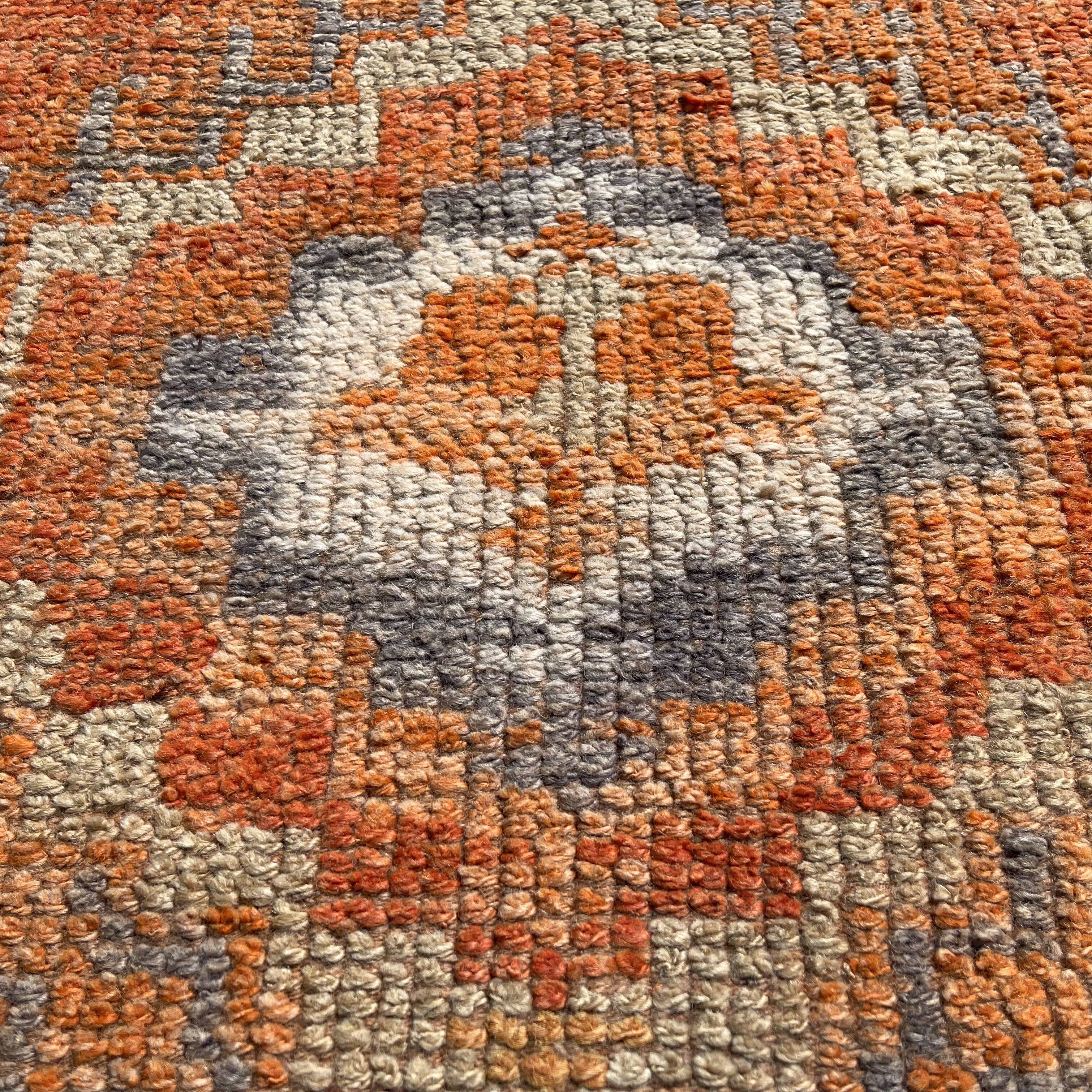 Vintage kurdish herki rug