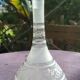 Carafe en verre mousseline 19ème