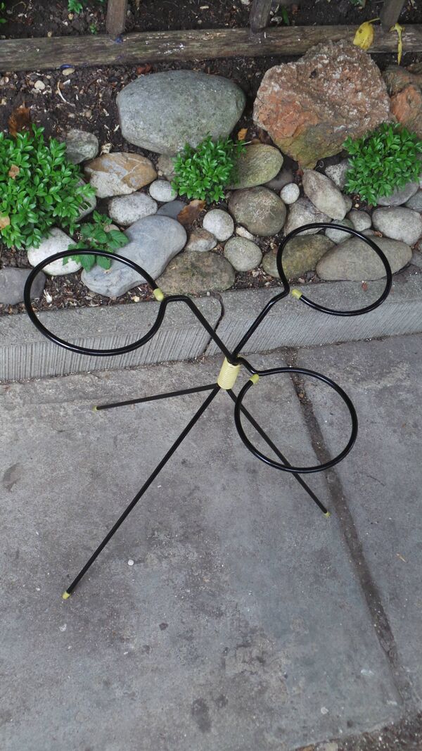 Porte pots scoubidou vintage