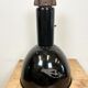 Set of 4 Industrial Bauhaus Black Enamel Pendant Lamps, 1960s