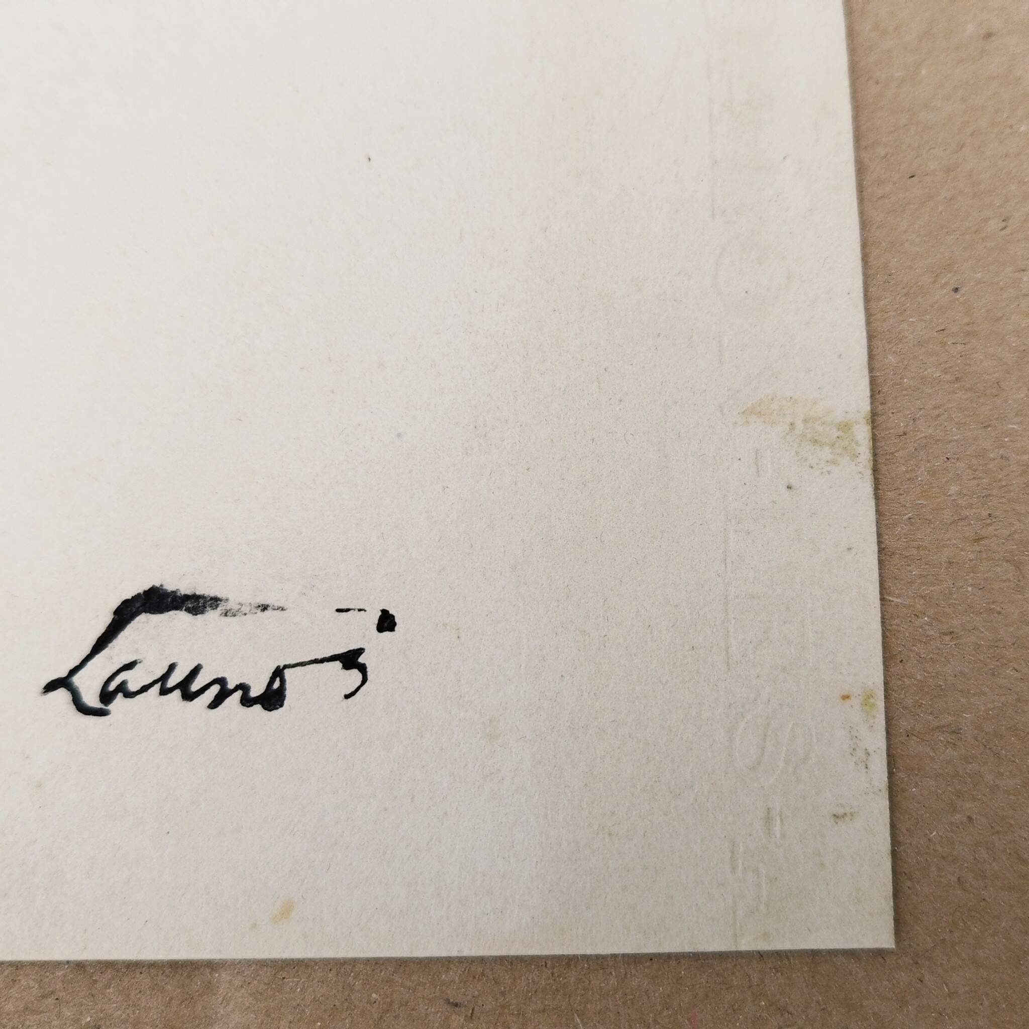 Indian ink by Jean Launois Decoration