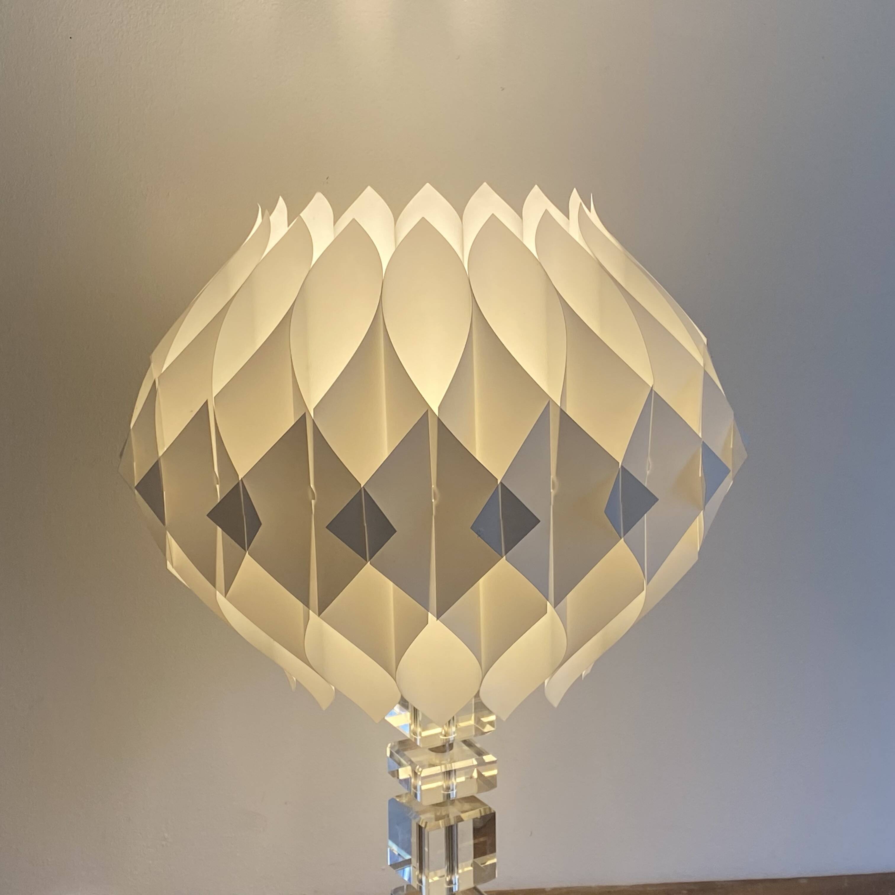 Vintage Butterfly lamp. 1970. Space age.
