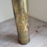 Engraved shell casing