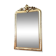 Miroir ancien Louis-Philippe à fronton