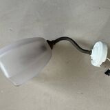 Antique Art Deco swan neck wall light
