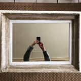 Stucco mirror