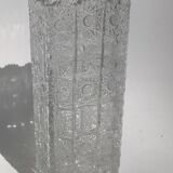 Rectangular cut Saint Louis crystal vase