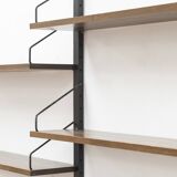 3-bay wall unit by Poul Cadovius, Denmark, 1960s