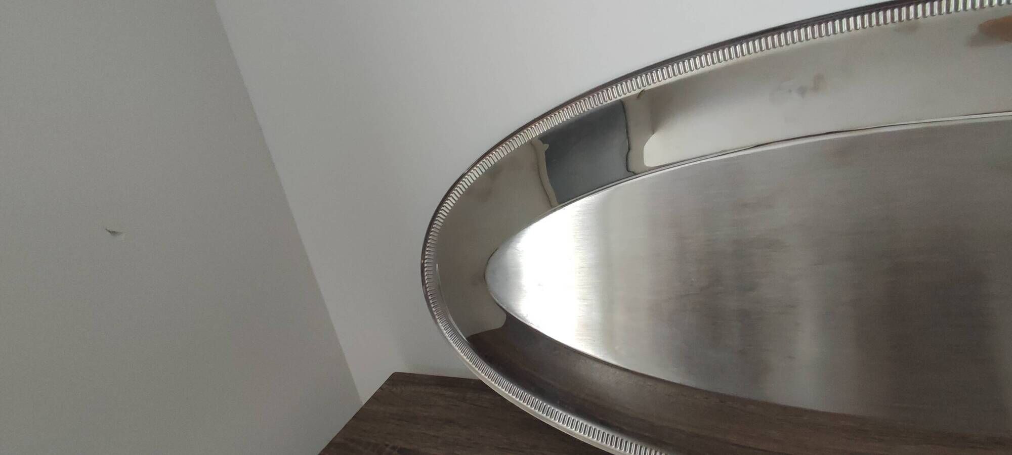 Large Jean Gouzon fish platter. President series. New with box and label.