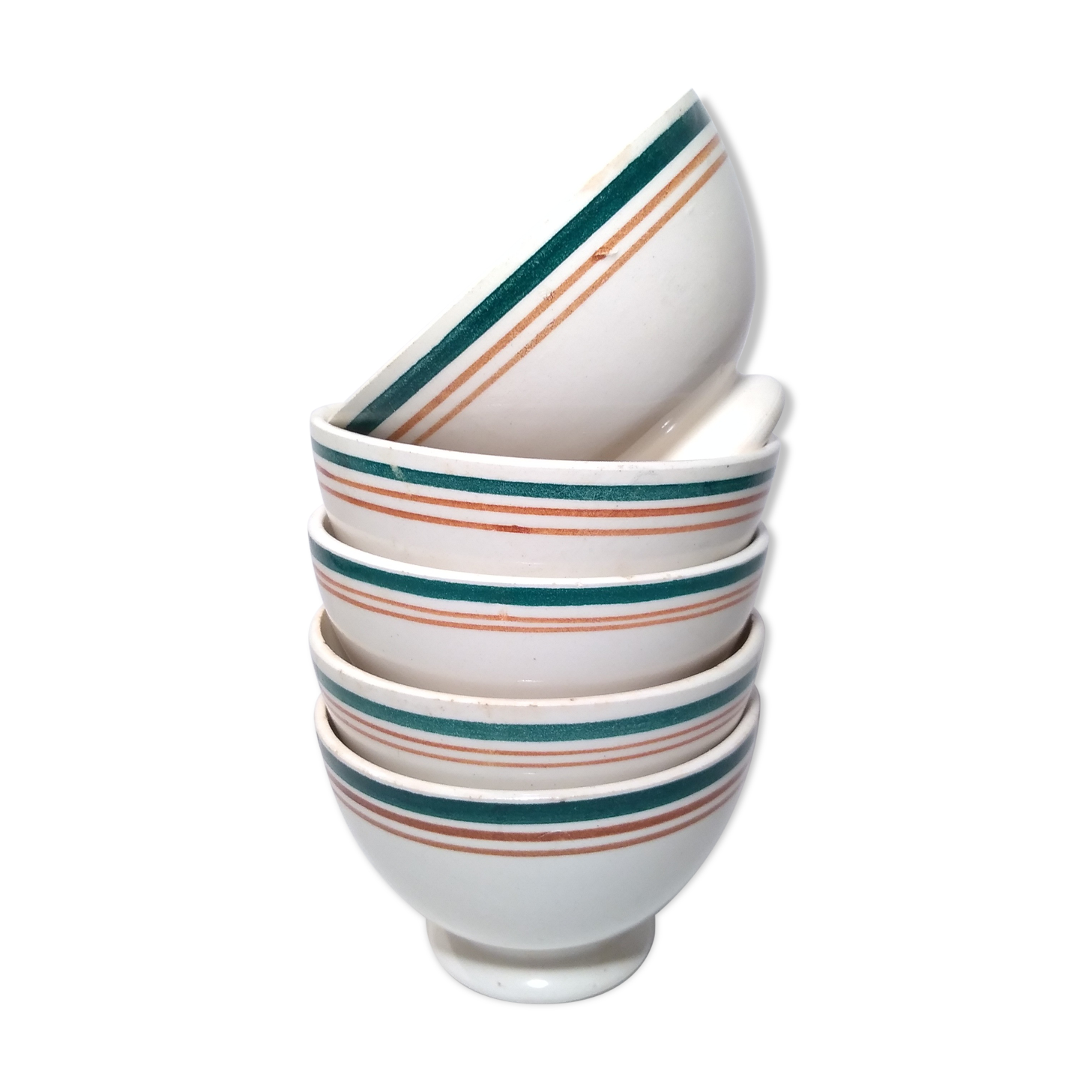 Set de 5 petits bols anciens