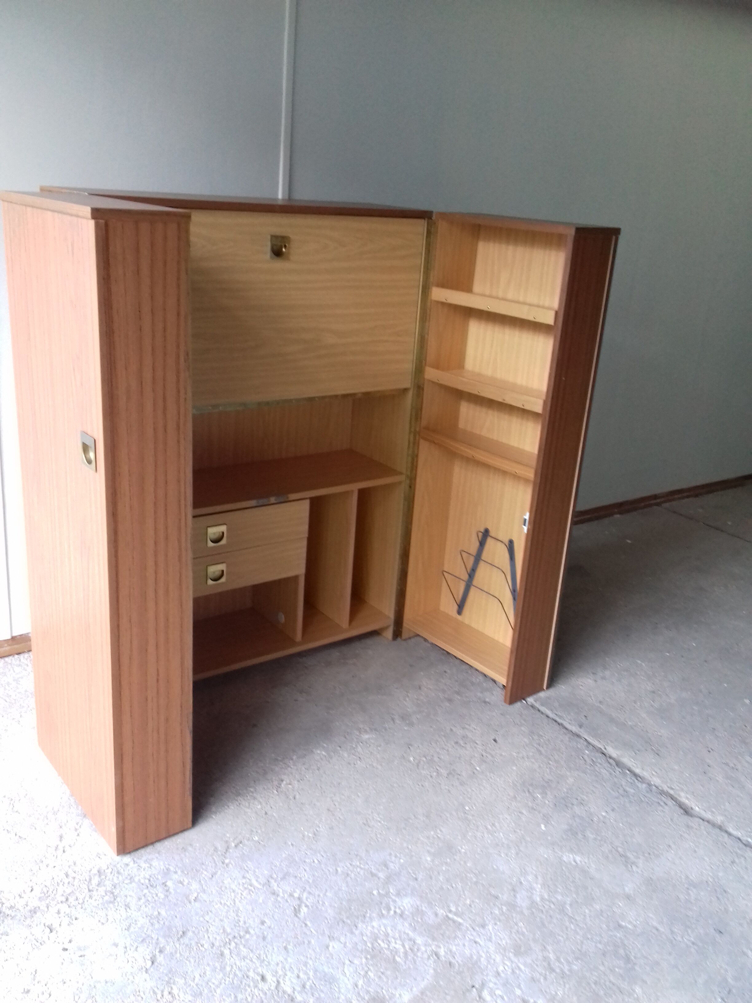 Vintage "magic box" trunk desk