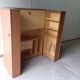Vintage "magic box" trunk desk