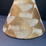 Art Deco style conical lampshade