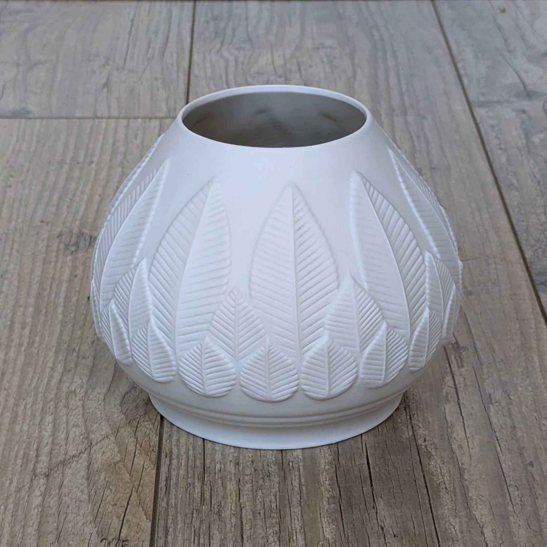 Limoges porcelain vase