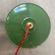2 industrial suspensions in green enamelled sheet