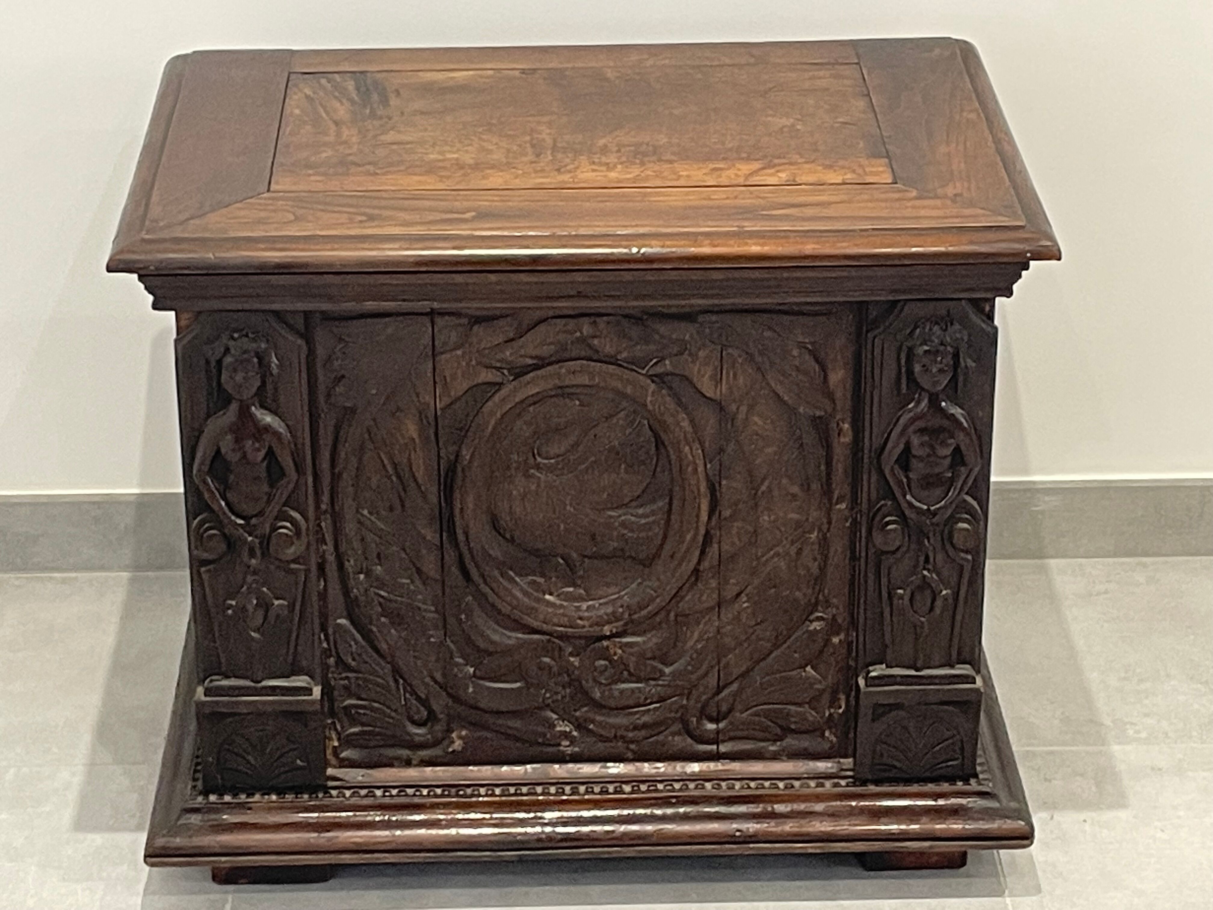 Vintage gothic-style chest