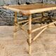 Vintage rattan coffee table