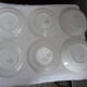 Lot of 6 plates mill of wolves model tablecloth