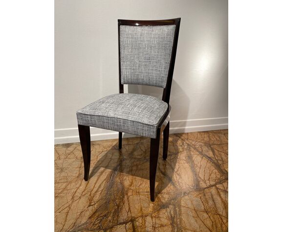 French Art Deco Dining Chairs Set Of 6 Selency French Art Deco Dining Chairs Set Of 6, Silver Dining Chairs Set Of 6