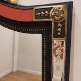 Mirror with glazing beads from the Napoleon III period