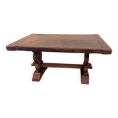 Table basse rectangulaire monastère en chêne massif