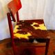4 vintage Scandinavian cow chairs