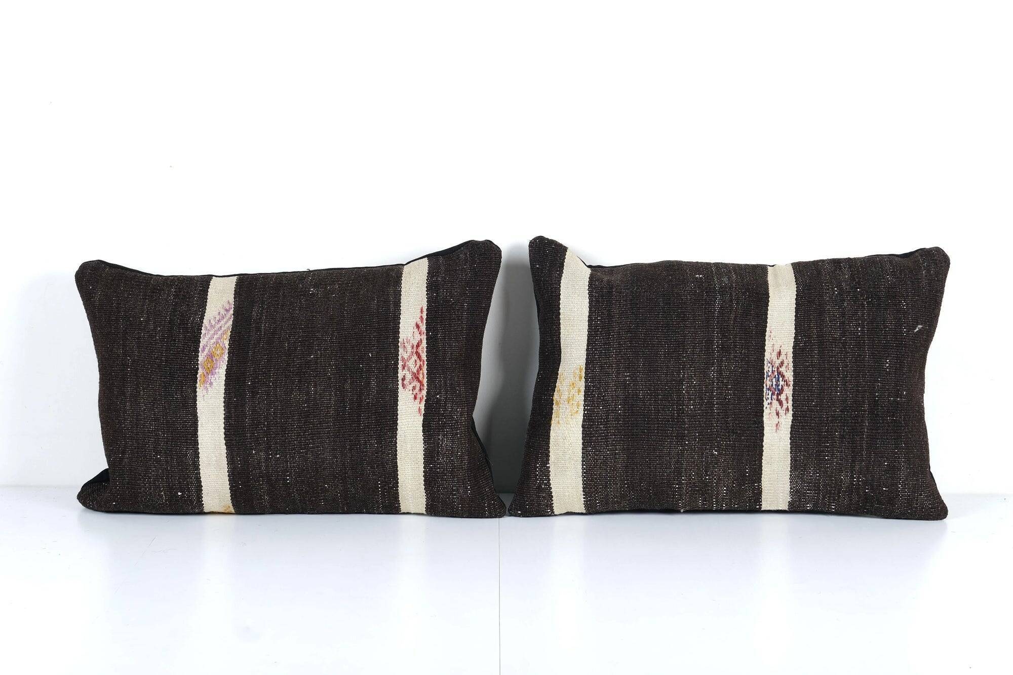 Vintage kilim cushion cover 41x61 cm