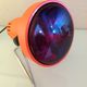Orange infrared lamp by Condel / vintage 70s