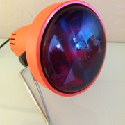 Orange infrared lamp by Condel / vintage 70s