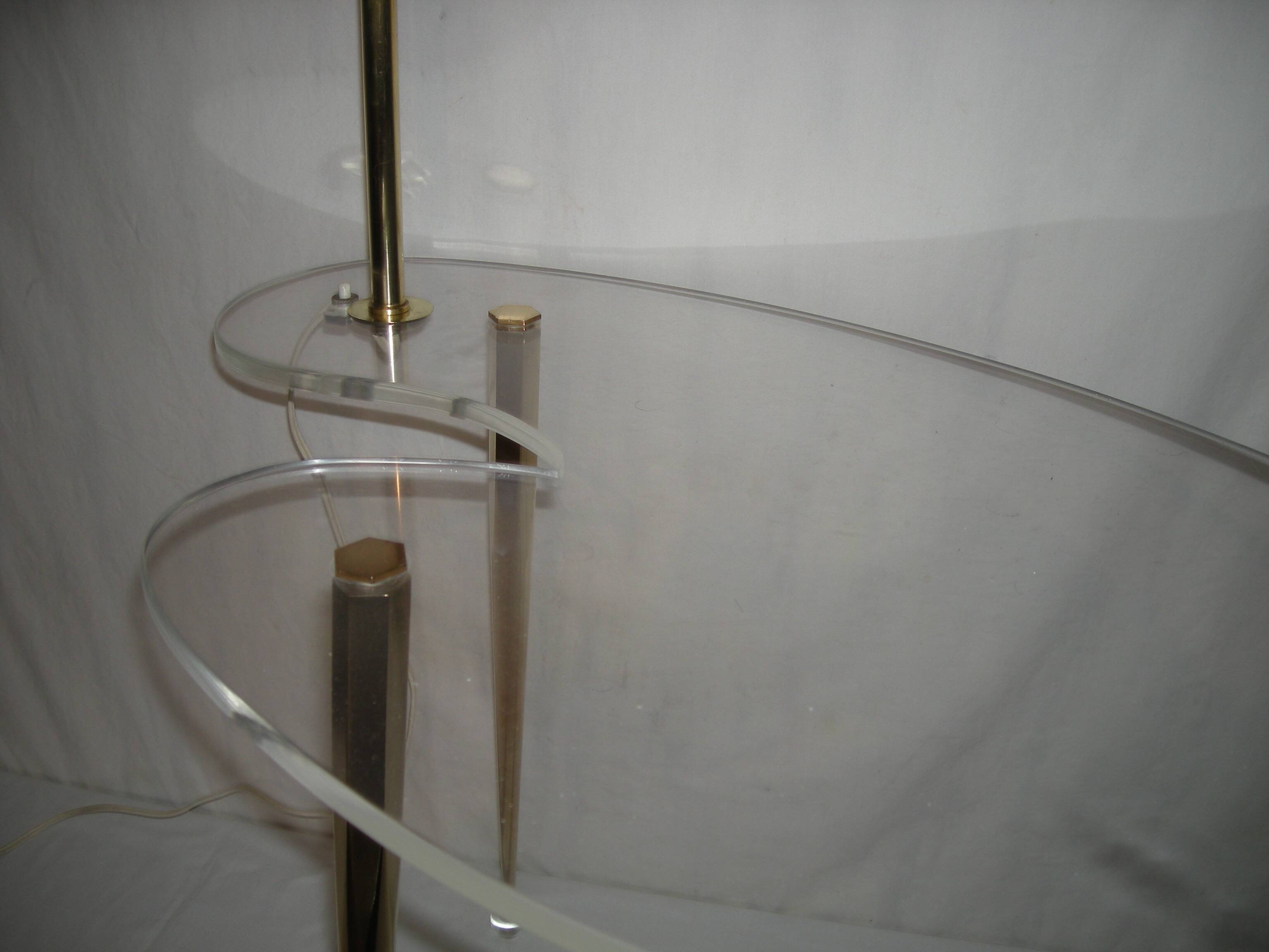 Palette tripod floor lamp from the 1950s