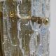 Pair of crystal and brass wall lamps by Carl Fagerlund for Orrefors