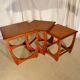 Scandinavian teak nesting tables brand G Plan
