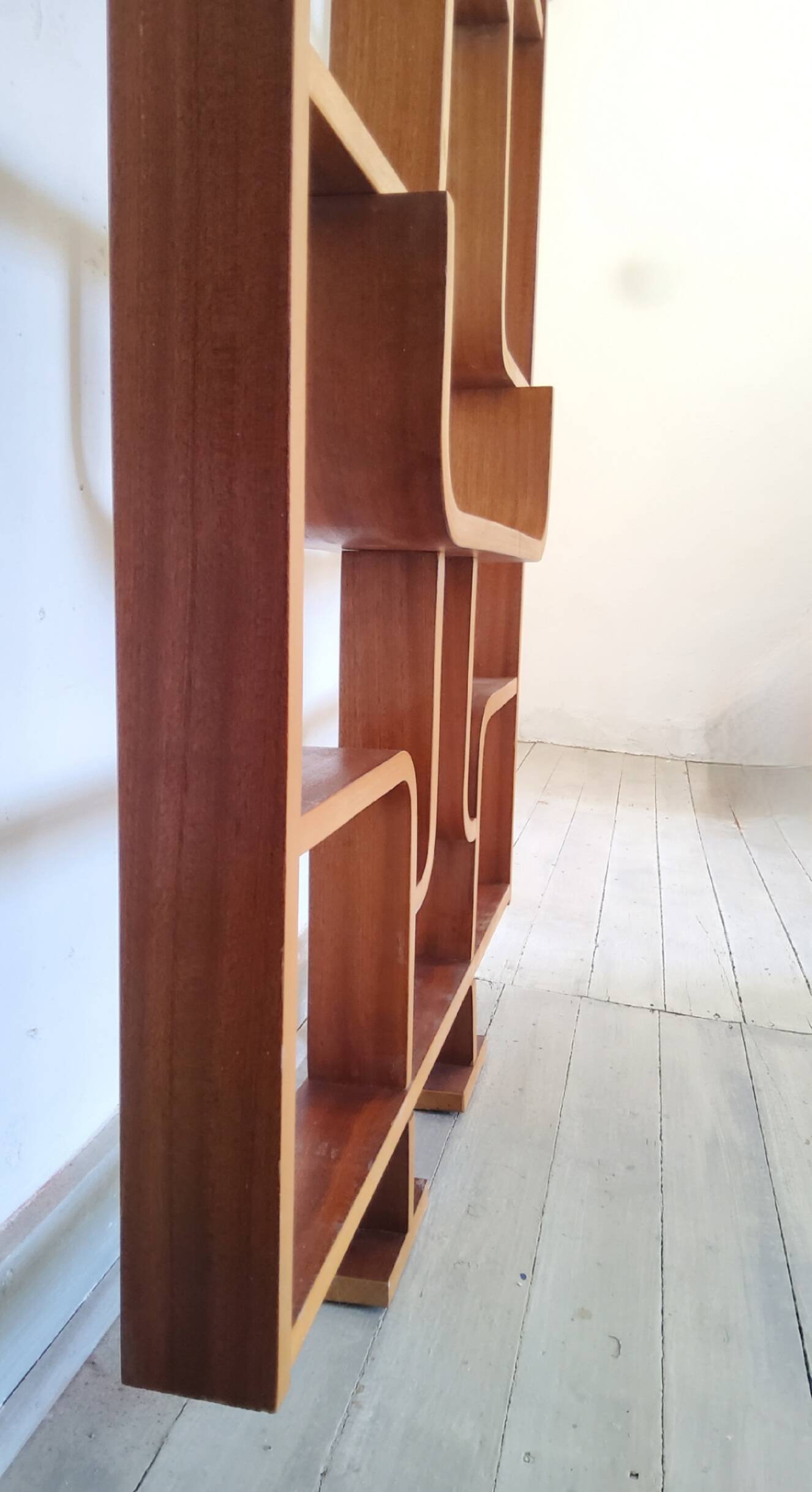 Vintage Czech screen by Ludvik Volak, 1960 for Drevopodnik Holesov