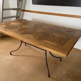 Red Cedar solid oak dining table