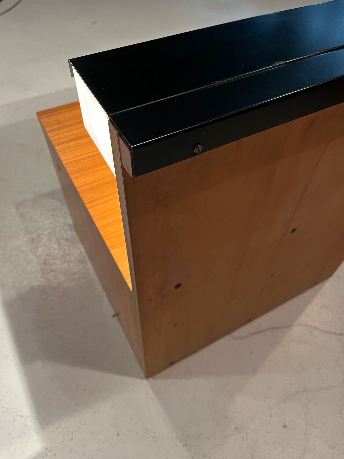 Paire de tables de chevets vintage