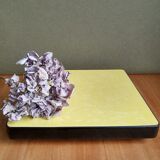 Dessous de plat épais formica jaune moucheté