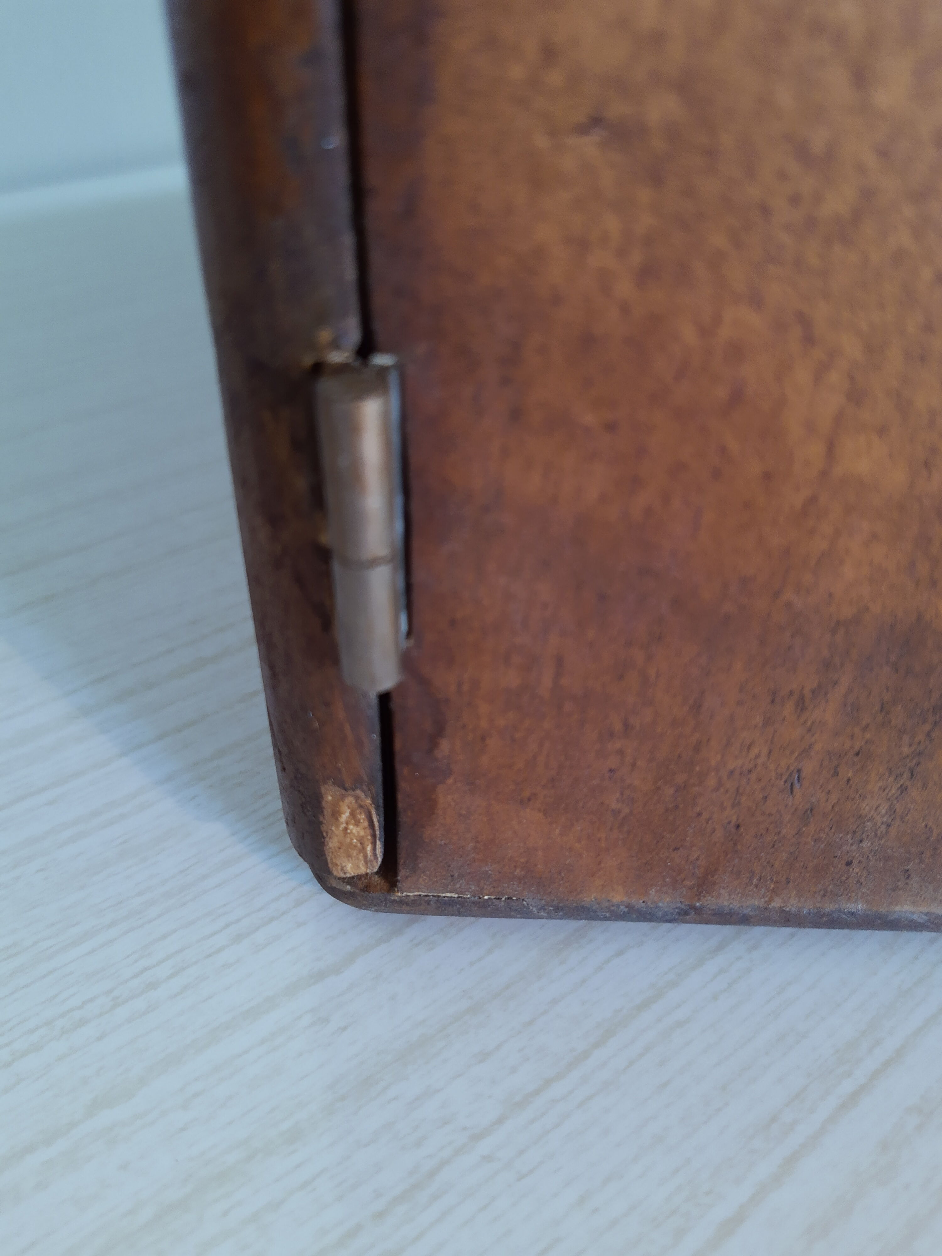 Vintage wood medicine cabinet