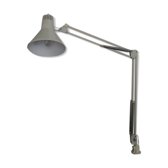 Grey vintage Twist architect lamp