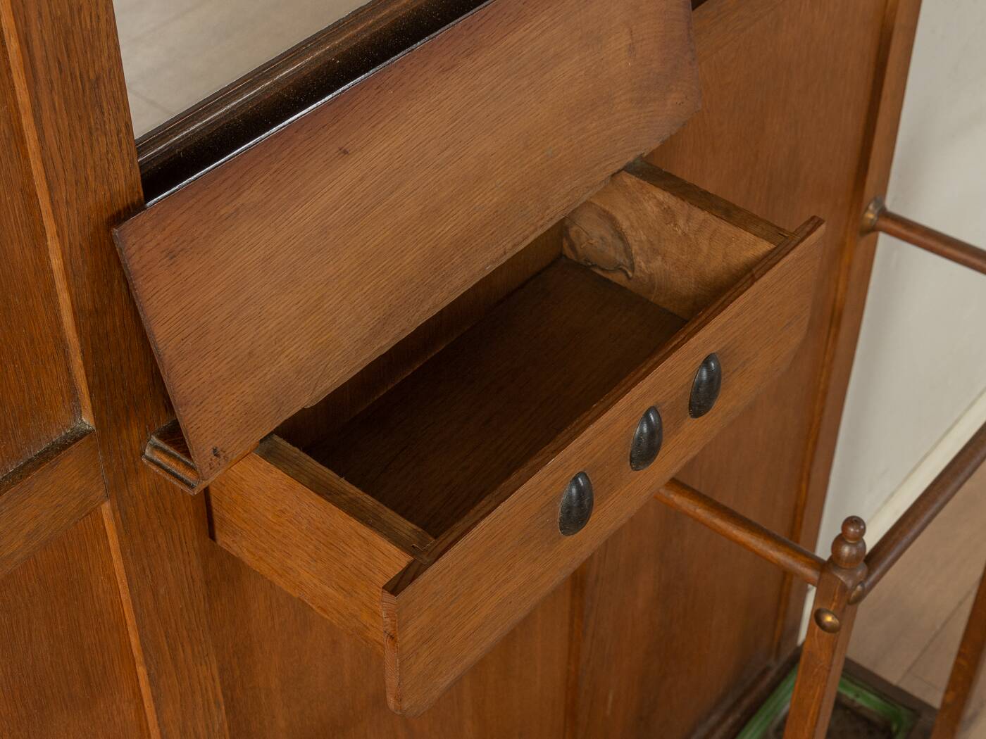 Art Deco clothes rack