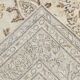 Faded Brown & Beige Geometric Pattern Vintage Rug, 164x265 Cm
