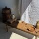 Cuiller en teck, ustensile de cuisine L28 D6