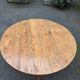 Table ronde en frêne