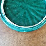 Vintage slip coaster signed FPP Vallauris