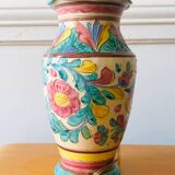 Majolica Italy ceramic lamp base